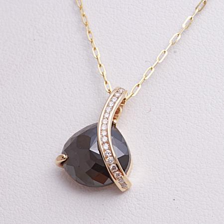 Black diamond pendant